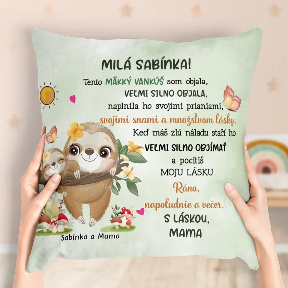 Unikátny vankúš pre deti - roztomilé zvieratá2