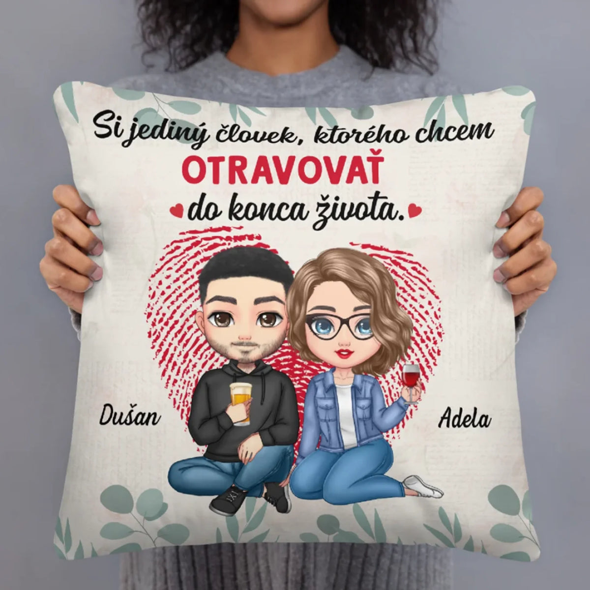 Jedinečný vankúš pre zamilovaných2