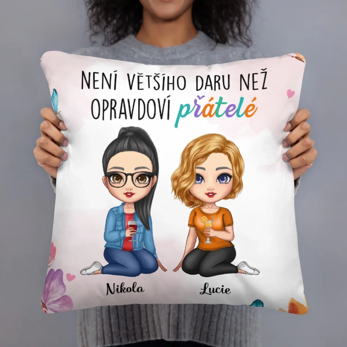 Unikátny vankúš pre kamarátky - neexistuje väčší dar4