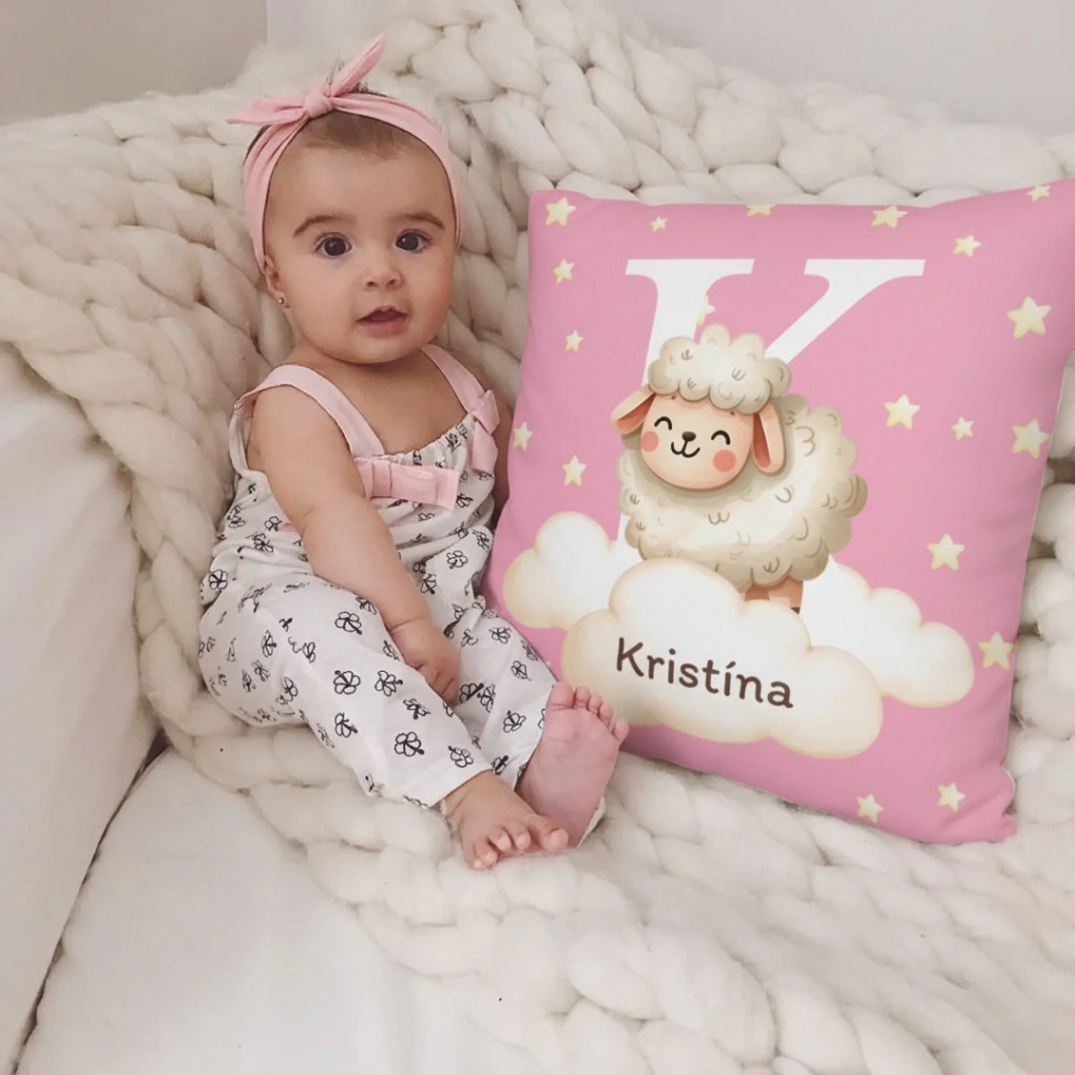 Personalizovaný vankúš pre deti s menom – roztomilé zvieratká4