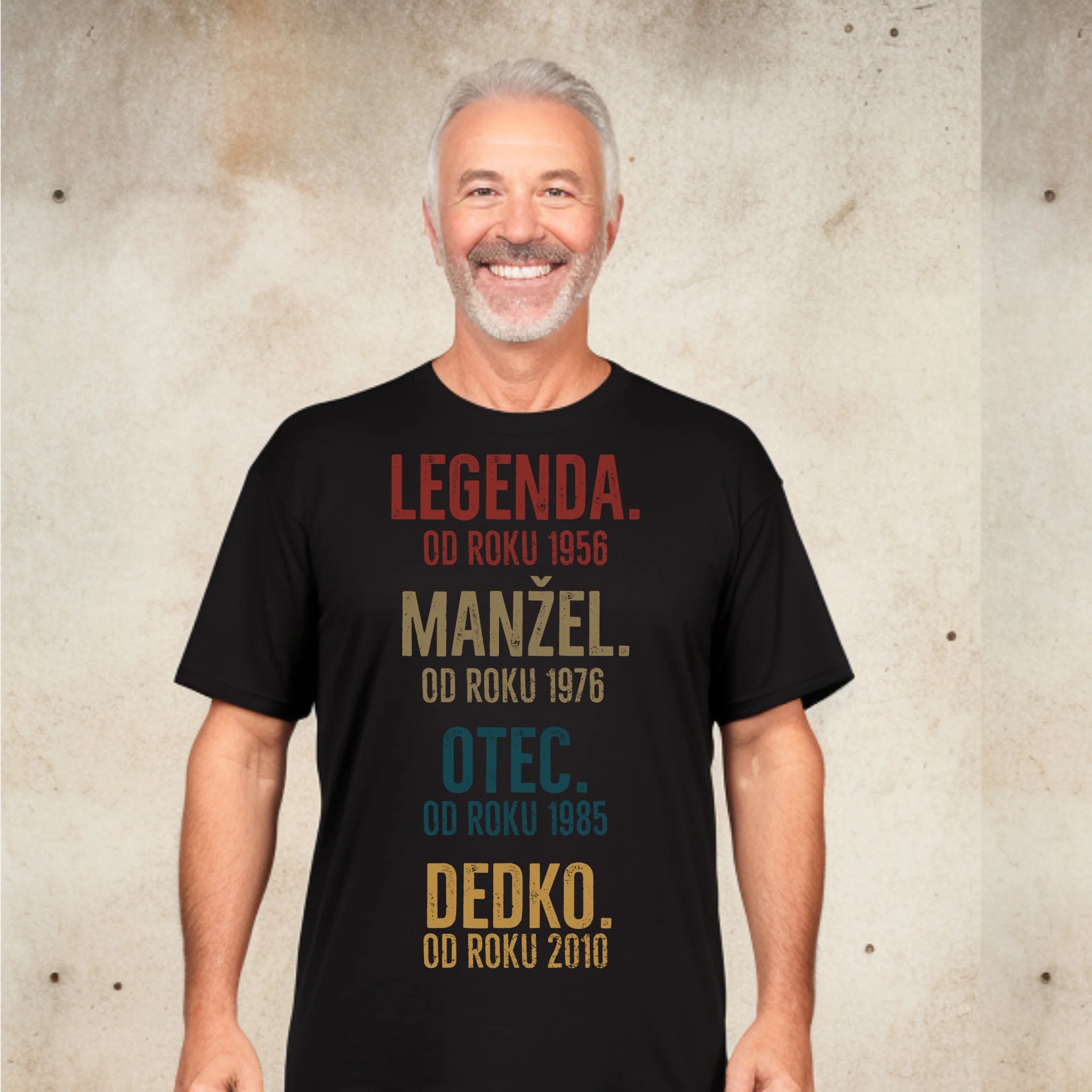 Personalizované tričko pre otcov - Legenda