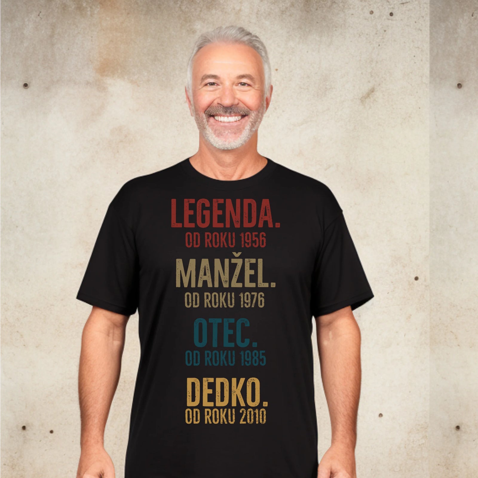 Personalizované tričko pre otcov - Legenda